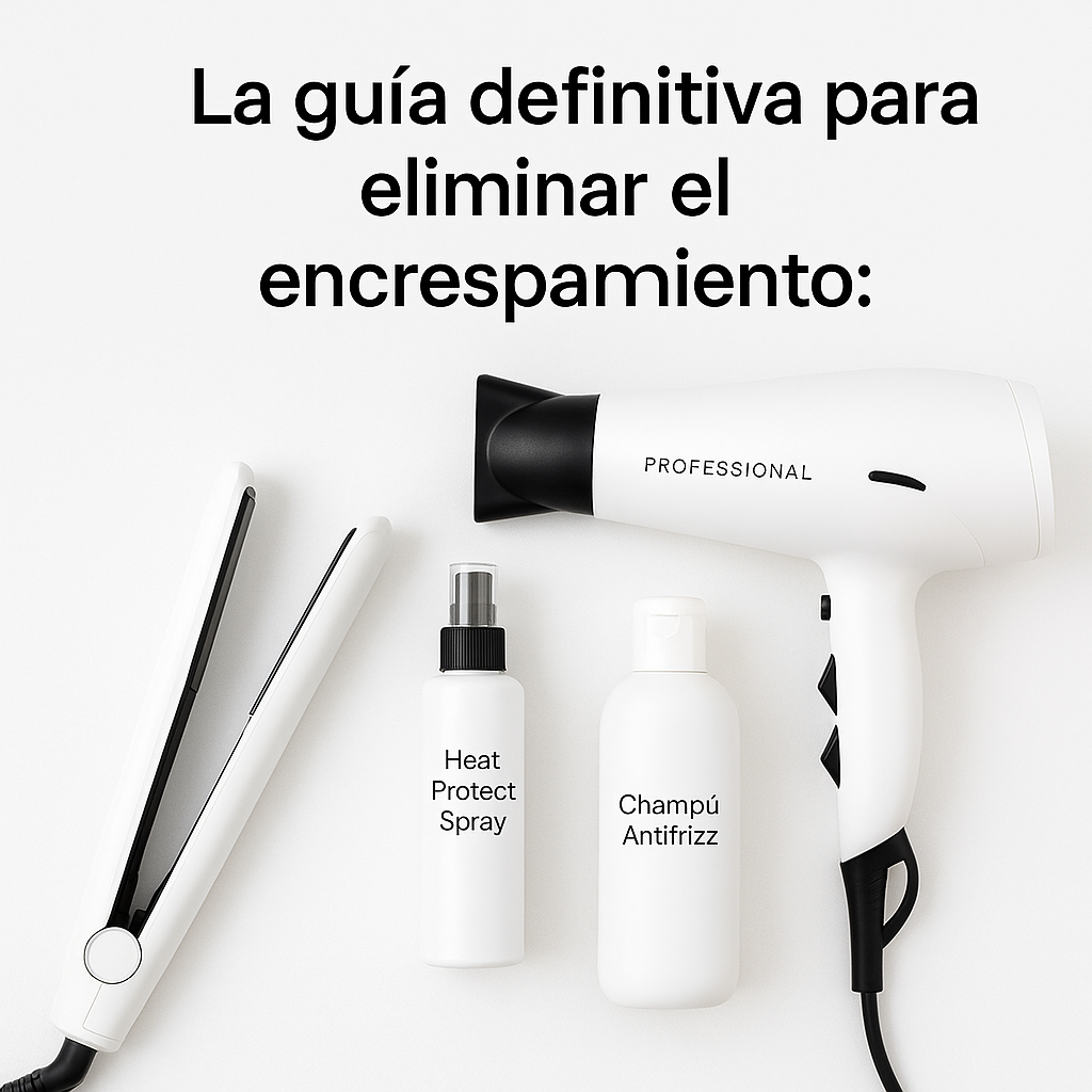Cómo eliminar el encrespamiento: guía profesional definitiva para un cabello liso y sin frizz en 2025