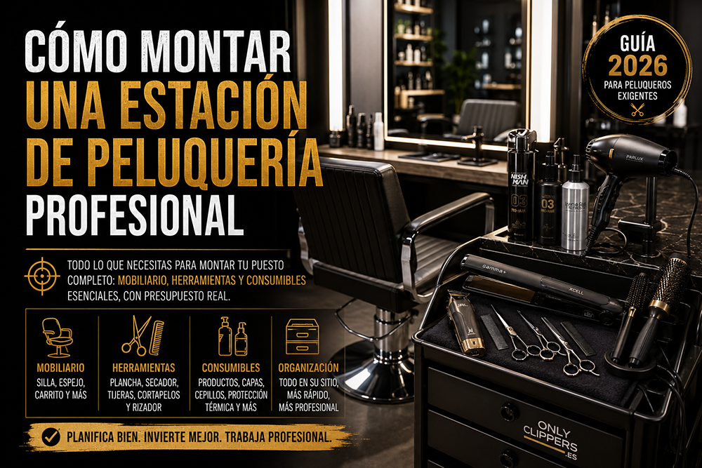 Cómo Montar una Estación de Peluquería Profesional