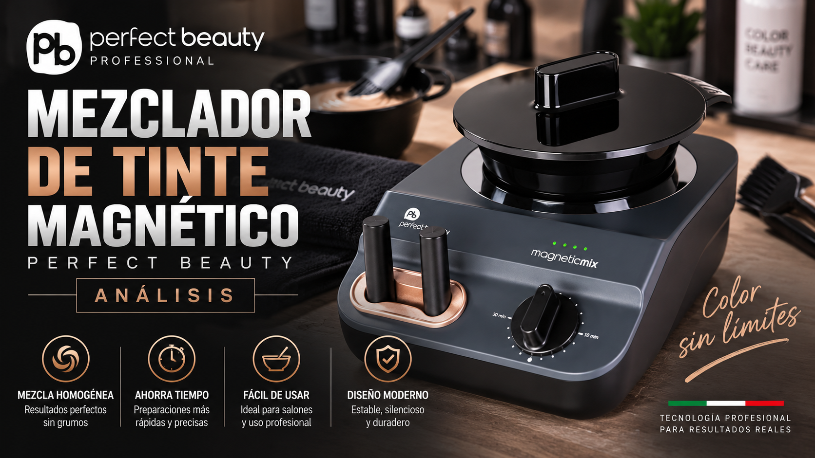 Mezclador de Tinte Magnético Perfect Beauty: Análisis